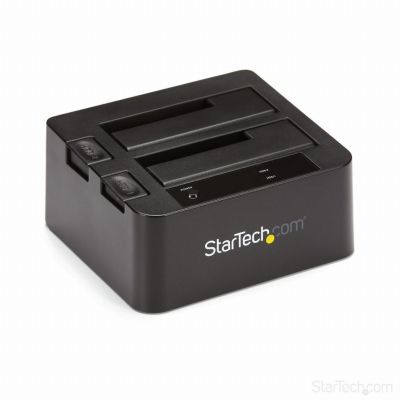 StarTech.com USB 3.1 (10bps) dubbel harddisk docking station voor 2,5 en/of 3,5" SATA SSD/HDD