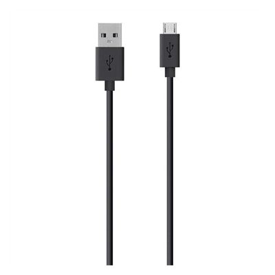 Belkin USB A - Micro-USB, 2m USB-kabel USB 2.0 Micro-USB B Zwart