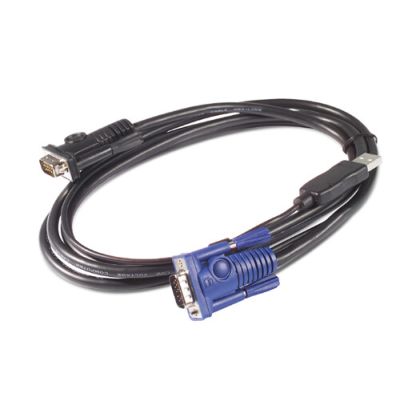 APC AP5253 toetsenbord-video-muis (kvm) kabel Zwart 1,83 m