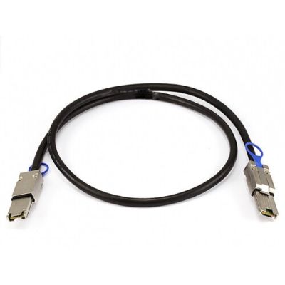 QNAP CAB-SAS05M-8088 Serial Attached SCSI (SAS)-kabel 0,5 m Zwart