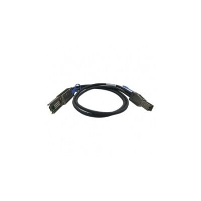 QNAP CAB-SAS20M-8644-8088 Serial Attached SCSI (SAS)-kabel 2 m Zwart, Metallic