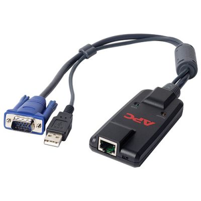 APC KVM-USB toetsenbord-video-muis (kvm) kabel Zwart