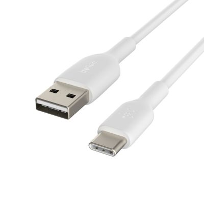 Belkin CAB001BT2MWH USB-kabel 2 m USB A USB C Wit