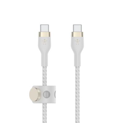 Belkin BOOST↑CHARGE PRO Flex USB-kabel 2 m USB 2.0 USB C Wit