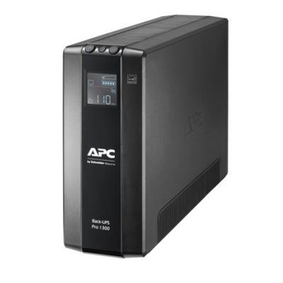 APC Back-UPS PRO BR1300MI - Noodstroomvoeding, 8x C13 uitgang, USB, 1300VA