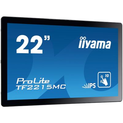 iiyama ProLite TF2215MC-B2 computer monitor 54,6 cm (21.5") 1920 x 1080 Pixels Full HD LED Touchscreen Multi-gebruiker Zwart