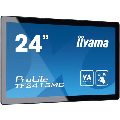 iiyama ProLite TF2415MC-B2 computer monitor 60,5 cm (23.8") 1920 x 1080 Pixels Full HD LED Touchscreen Multi-gebruiker Zwart