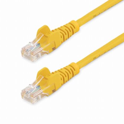 StarTech.com Cat5e patchkabel met snagless RJ45 connectors 1 m, geel