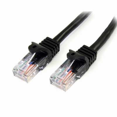 StarTech.com Cat5e patchkabel met snagless RJ45 connectors 2 m, zwart