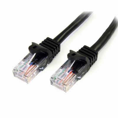 StarTech.com Cat5e patchkabel met snagless RJ45 connectors 3 m, zwart