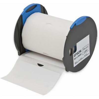 Epson RC-L1WAR White Pre-Cut Label Roll 3.6"x1.8" (45mmx90mm)