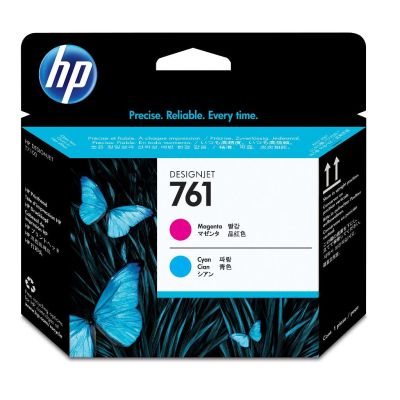 HP 761 magenta/cyaan DesignJet printkop