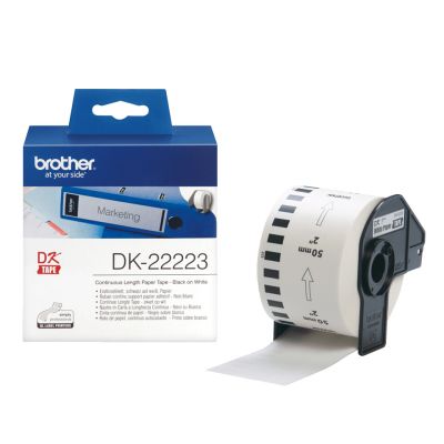 Brother DK-22223 printeretiket Wit