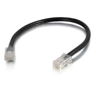 C2G 1 m Cat5e Non-Booted Unshielded (UTP) netwerkpatchkabel - zwart