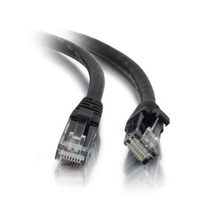 C2G 0,5m Cat5e Booted Unshielded (UTP) netwerkpatchkabel - zwart