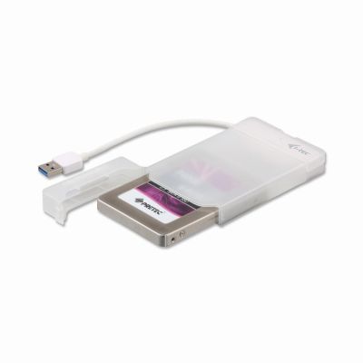 i-tec MYSAFEU314 behuizing voor opslagstations HDD-/SSD-behuizing Wit 2.5"