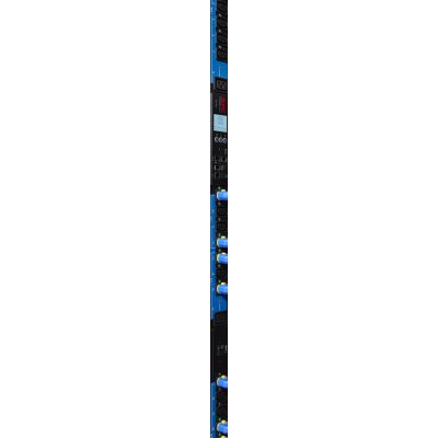 APC AP8681BLUX667 - Switched & Metered-by-Outlet PDU, Blauw, 0U, 400V, (21x) C13 & (3x) C19, IEC 309 16A 3Fase stekker