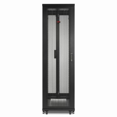 APC NetShelter SV 42U 600mm(b) x 1200mm(d) 19" IT rack, behuizing zonder zijpanelen & deuren, zwart