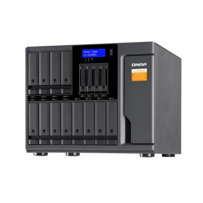 QNAP TL-D1600S behuizing voor opslagstations HDD-/SSD-behuizing Zwart, Grijs 2.5/3.5"