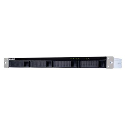 QNAP TL-R400S behuizing voor opslagstations HDD-/SSD-behuizing Zwart, Grijs 2.5/3.5"