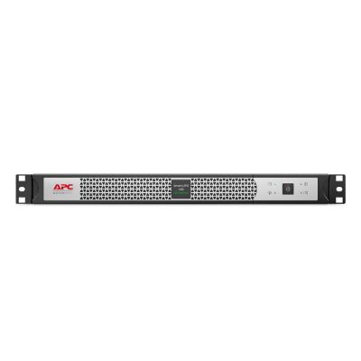 APC Smart-UPS Li-ion SCL500RMI1UC Noodstroomvoeding - 4x C13, short depth, Rack/tower/wall mount, SmartConnect, 500VA