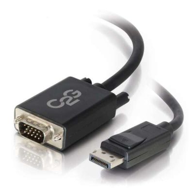 C2G 2.0m DisplayPort M / VGA M 2 m VGA (D-Sub) Zwart