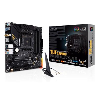 ASUS TUF GAMING B550M-PLUS WIFI II AMD B550 Socket AM4 micro ATX