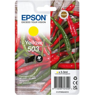 Epson 503 inktcartridge 1 stuk(s) Origineel Normaal rendement Geel