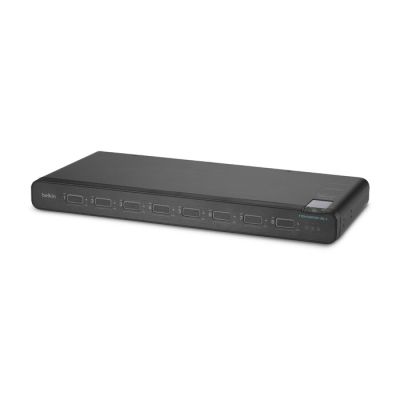 Belkin F1DN108KVM-UN-4 KVM-switch Rack-montage Zwart