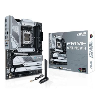 ASUS PRIME X670E-PRO WIFI AMD X670 Socket AM5 ATX