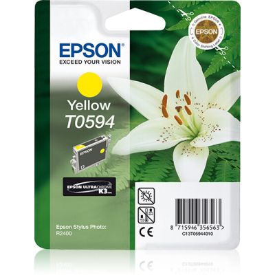 Epson inktpatroon Yellow T0594 Ultra Chrome K3