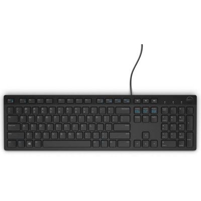 DELL KB216 toetsenbord Kantoor USB AZERTY Frans Zwart