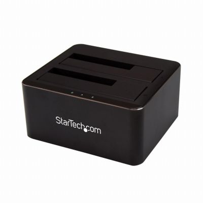 StarTech.com Dual-bay SATA HDD docking station voor 2 x 2.5/3.5" SATA SSDs/HDDs USB 3.0