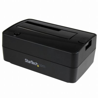 StarTech.com Single Bay USB 3.1 / eSATA naar SATA HDD Docking Station, USB 3.1 (10 Gbps) Hard Drive Dock, Externe 2.5/3.5" SATA III HDD/SSD Docking Station, Top-Loading Hard Drive Bay