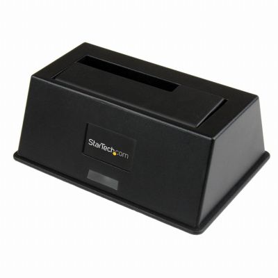 StarTech.com Single Bay USB 3.0 naar SATA Hard Drive Docking Station, USB 3.0 (5 Gbps) Hard Drive Dock, Externe 2.5/3.5" SATA I/II/III HDD/SSD Docking Station, Top-Loading Hard Drive Bay