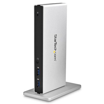 StarTech.com Dual-monitor USB 3.0 docking station met DVI en verticale standaard