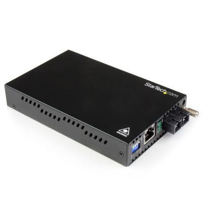 StarTech.com Gigabit Ethernet Single-Mode Glasvezel Converter SC 40 km 1000 Mbit/s