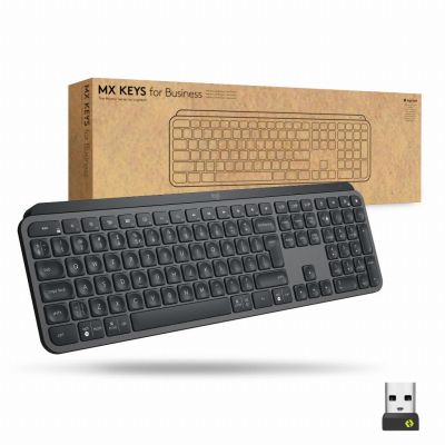 Logitech Mx Keys For Business toetsenbord Kantoor Bluetooth Zwitsers Grafiet