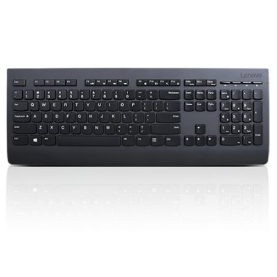 Lenovo 4X30H56873 toetsenbord Universeel RF Draadloos QWERTY Brits Engels Zwart