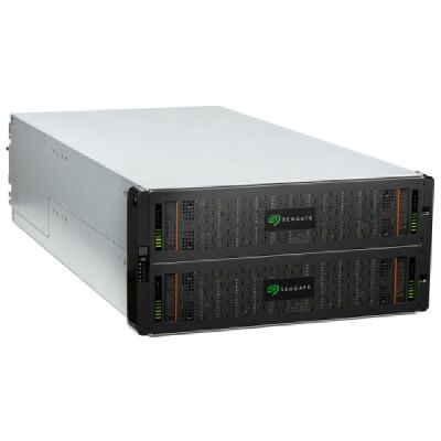 Seagate Exos E 5U84 disk array Rack (5U) Zwart, Metallic