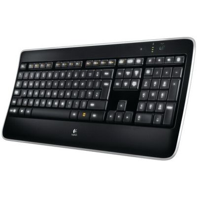 Logitech Wireless Illuminated Keyboard K800 toetsenbord RF Draadloos QWERTY Spaans Zwart