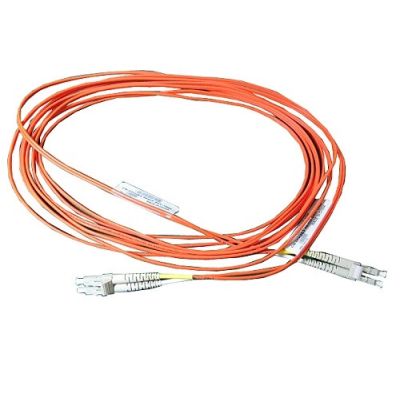 DELL 470-AAYU Glasvezel kabel 5 m LC Oranje, Wit