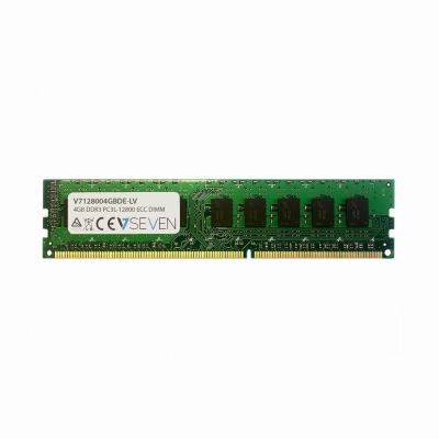 V7 V7128004GBDE-LV geheugenmodule 4 GB 1 x 4 GB DDR3 1600 MHz ECC