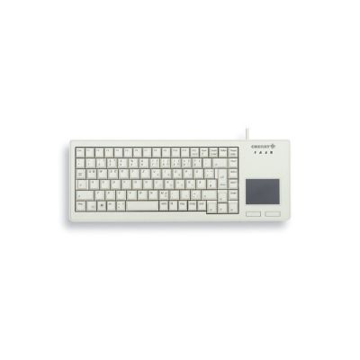 CHERRY XS Touchpad toetsenbord USB QWERTZ Duits Grijs