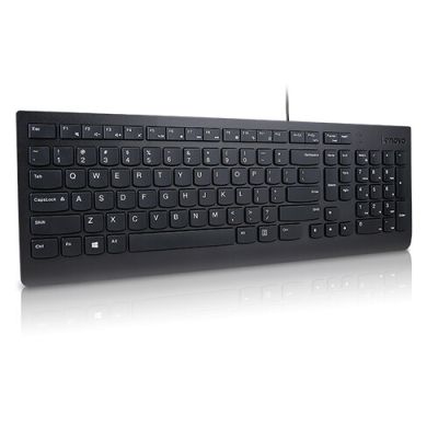 Lenovo Essential toetsenbord Universeel USB QWERTZ Duits Zwart