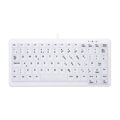 CHERRY AK-C4110 toetsenbord Medisch USB QWERTY Brits Engels Wit