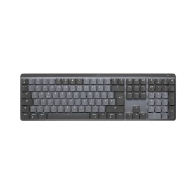 Logitech MX Mechanical toetsenbord Kantoor RF-draadloos + Bluetooth QWERTZ Duits Grafiet, Grijs