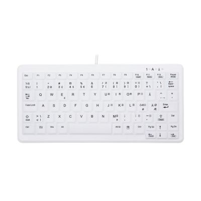 CHERRY AK-C4110 toetsenbord Medisch USB QWERTY Noors Wit