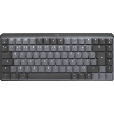 Logitech MX Mini Mechanical for Mac toetsenbord Kantoor Bluetooth QWERTY Brits Engels Grafiet, Grijs