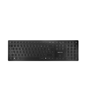 CHERRY KW 9100 SLIM toetsenbord Universeel RF-draadloos + Bluetooth AZERTY Frans Zwart